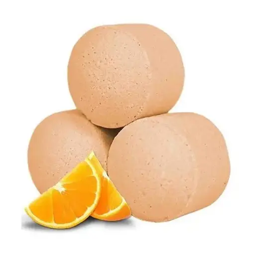 Bombe de bain orange coco